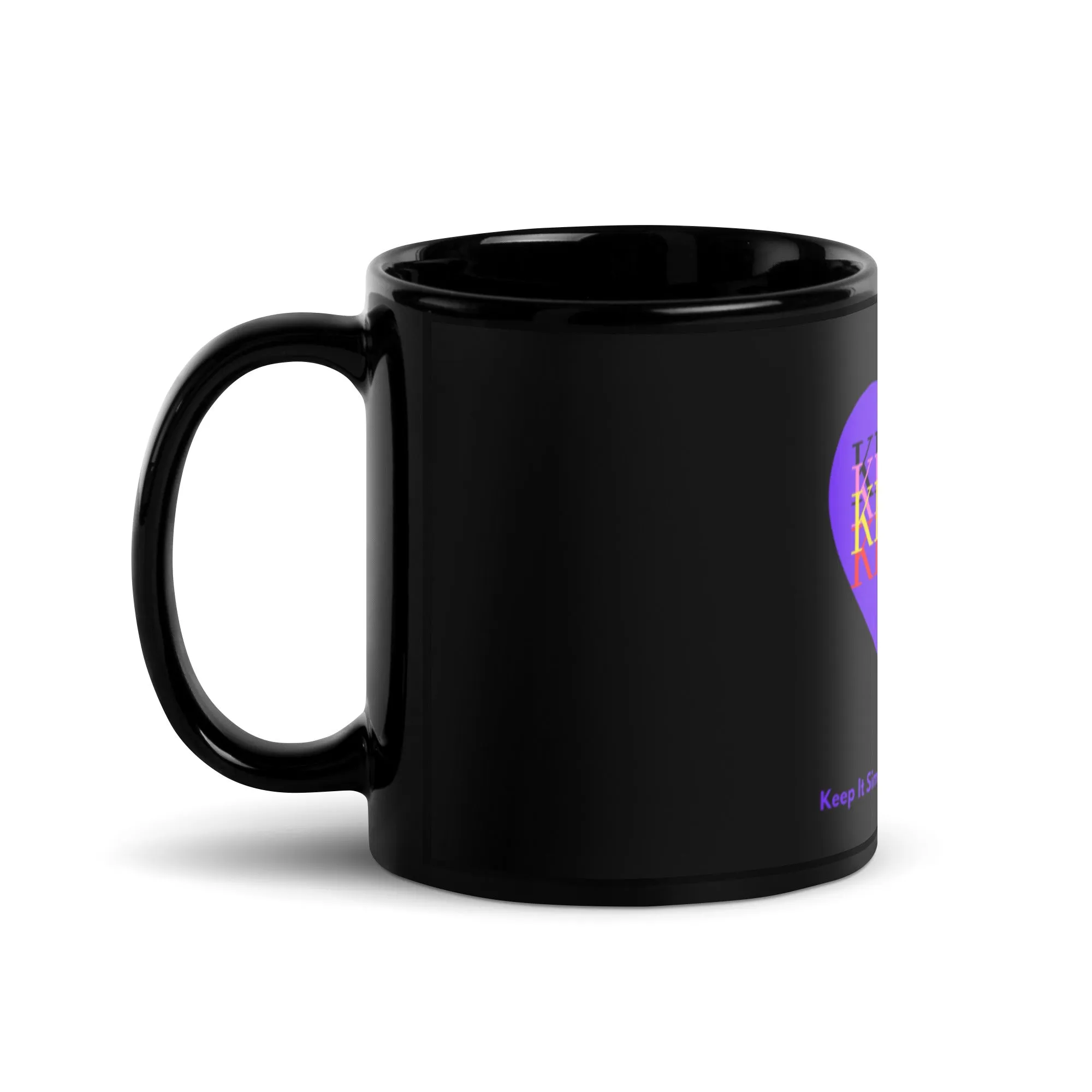 Black Glossy Mug