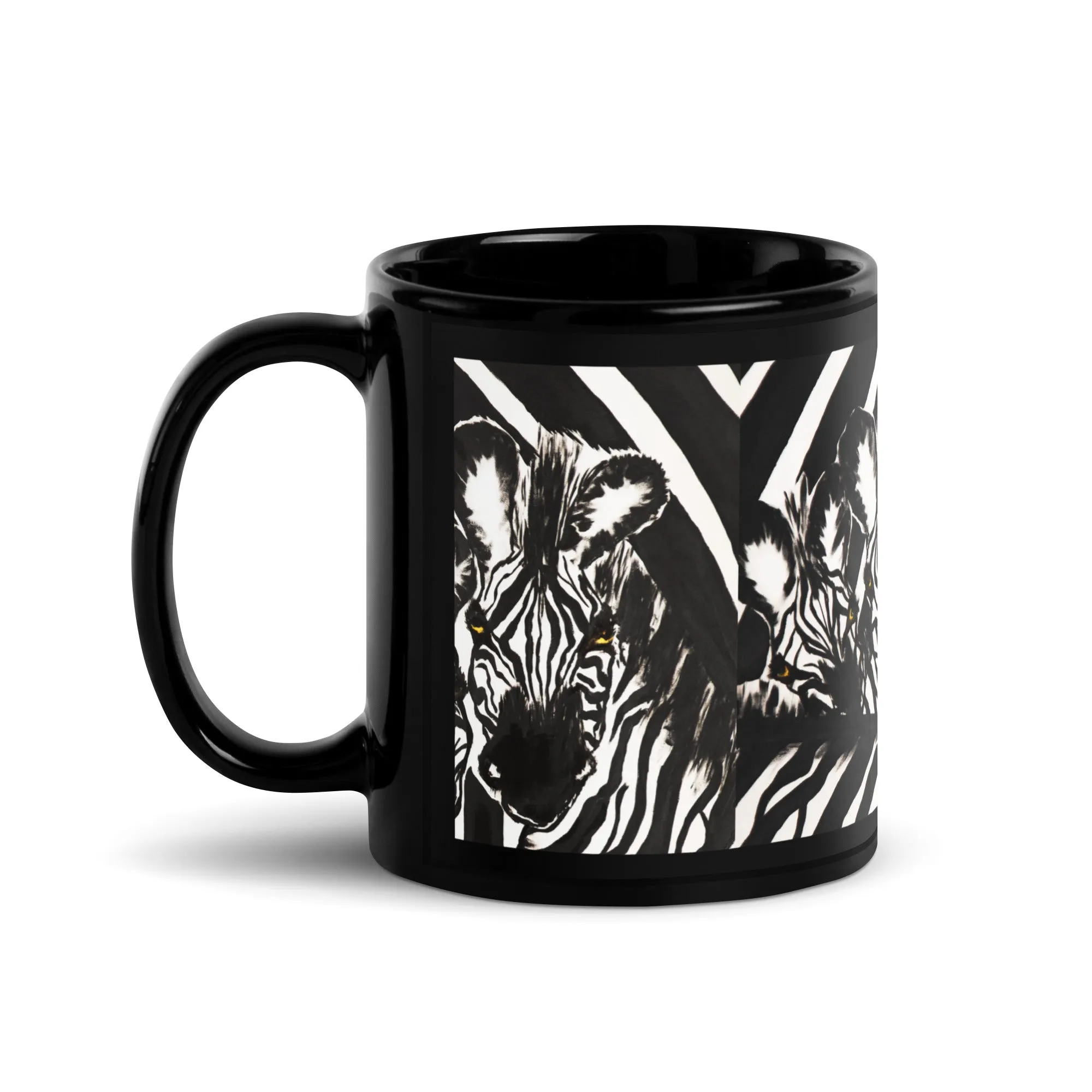 Black Glossy Mug