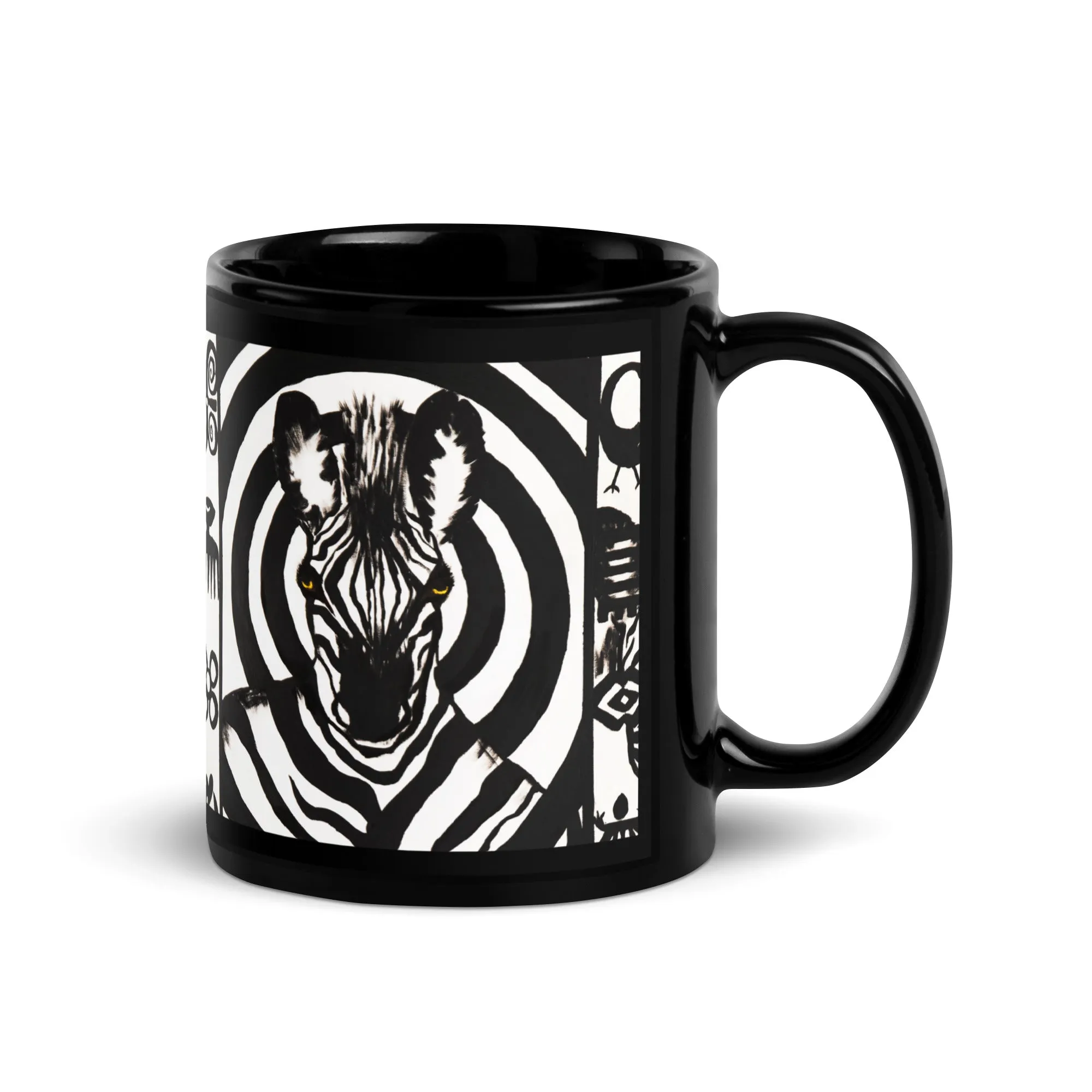 Black Glossy Mug
