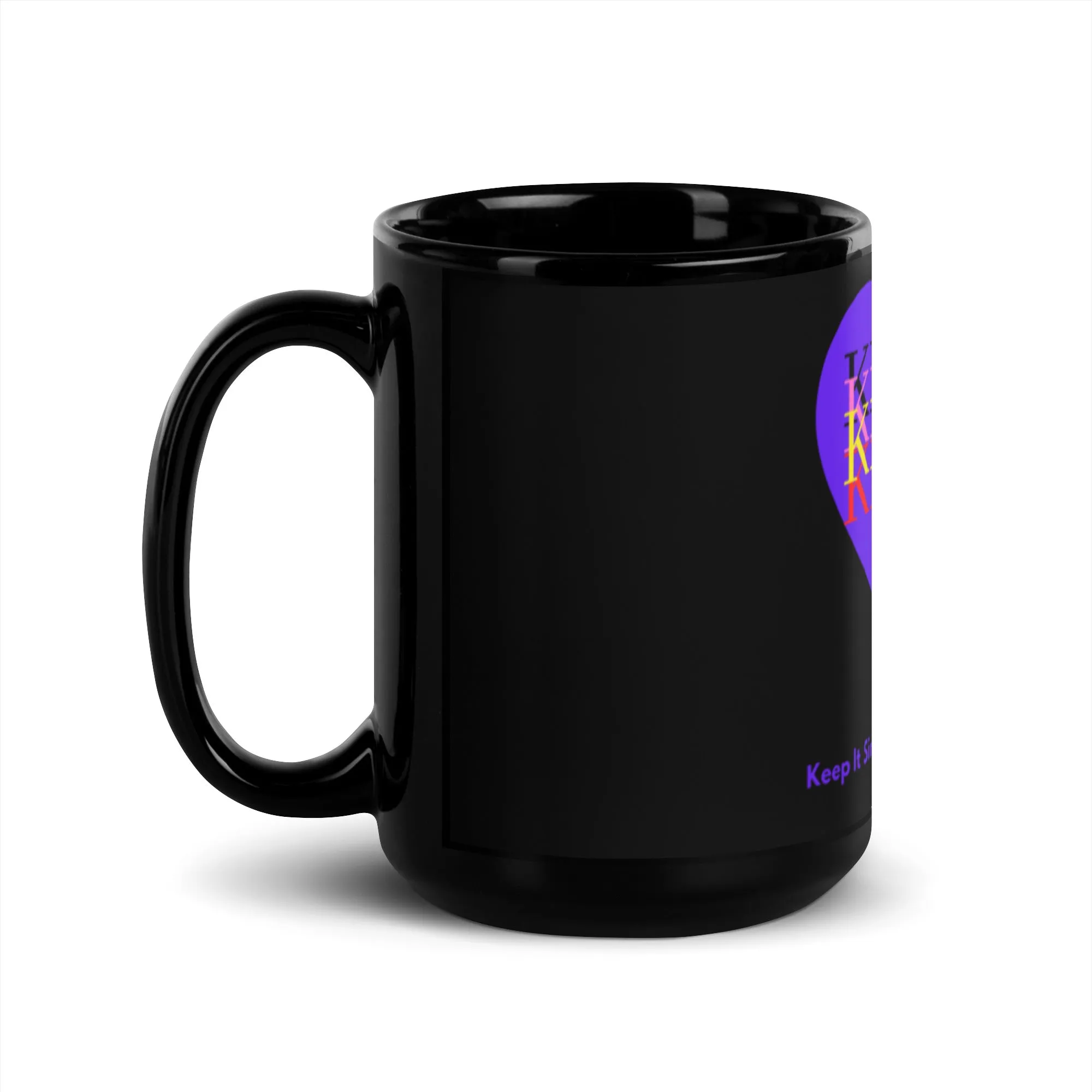 Black Glossy Mug