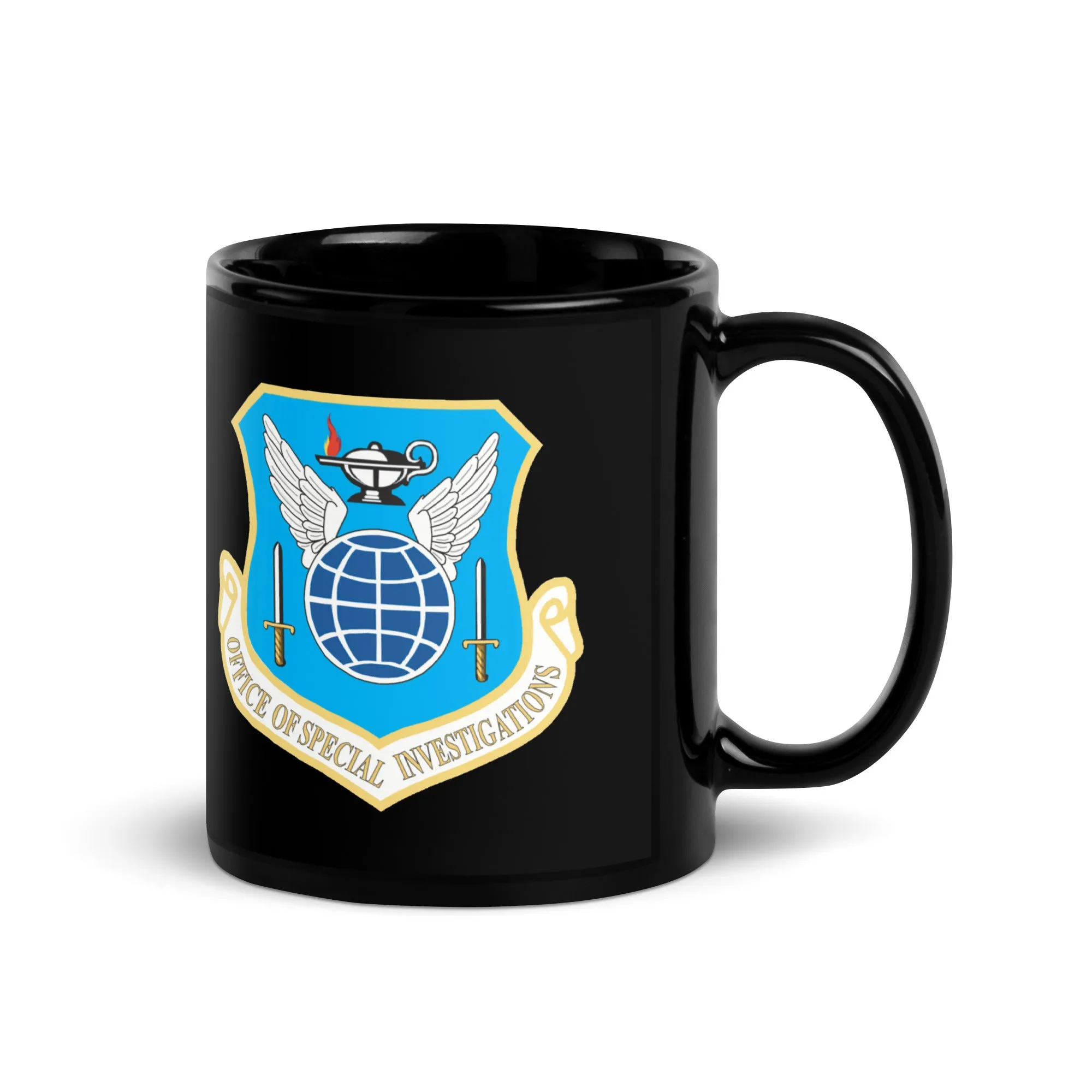 Black Glossy Mug