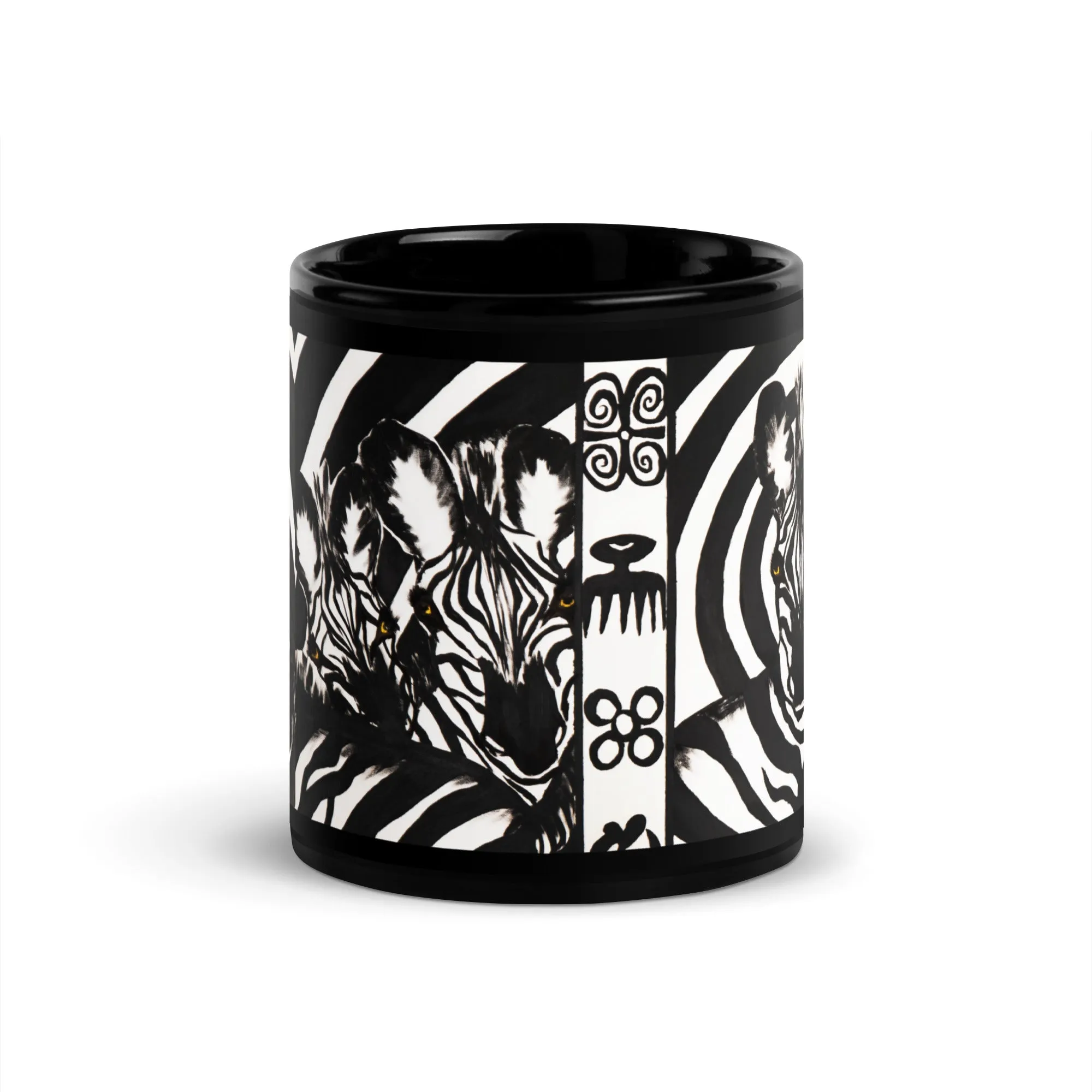 Black Glossy Mug