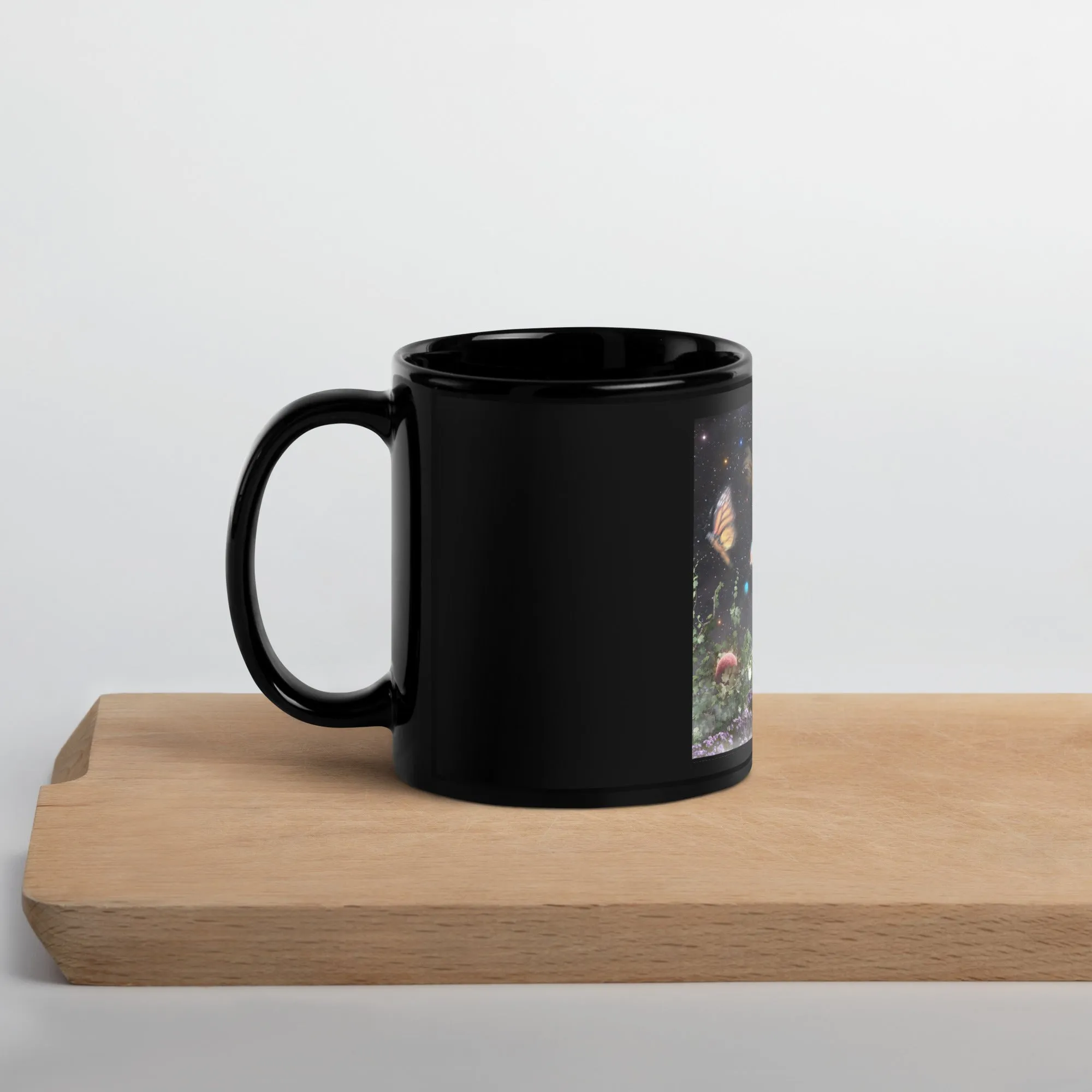 Black Glossy Mug