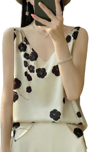 Camisole Women's Summer Camisole Tops with Design