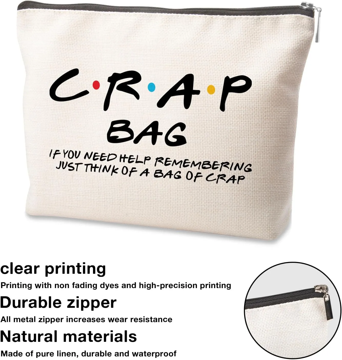 Canvas Tote Bag Aesthetic Cute For Women Makeup Bag Great Gift for Women Friends Bestie Daughter Graduation Friendship Birthday Gift