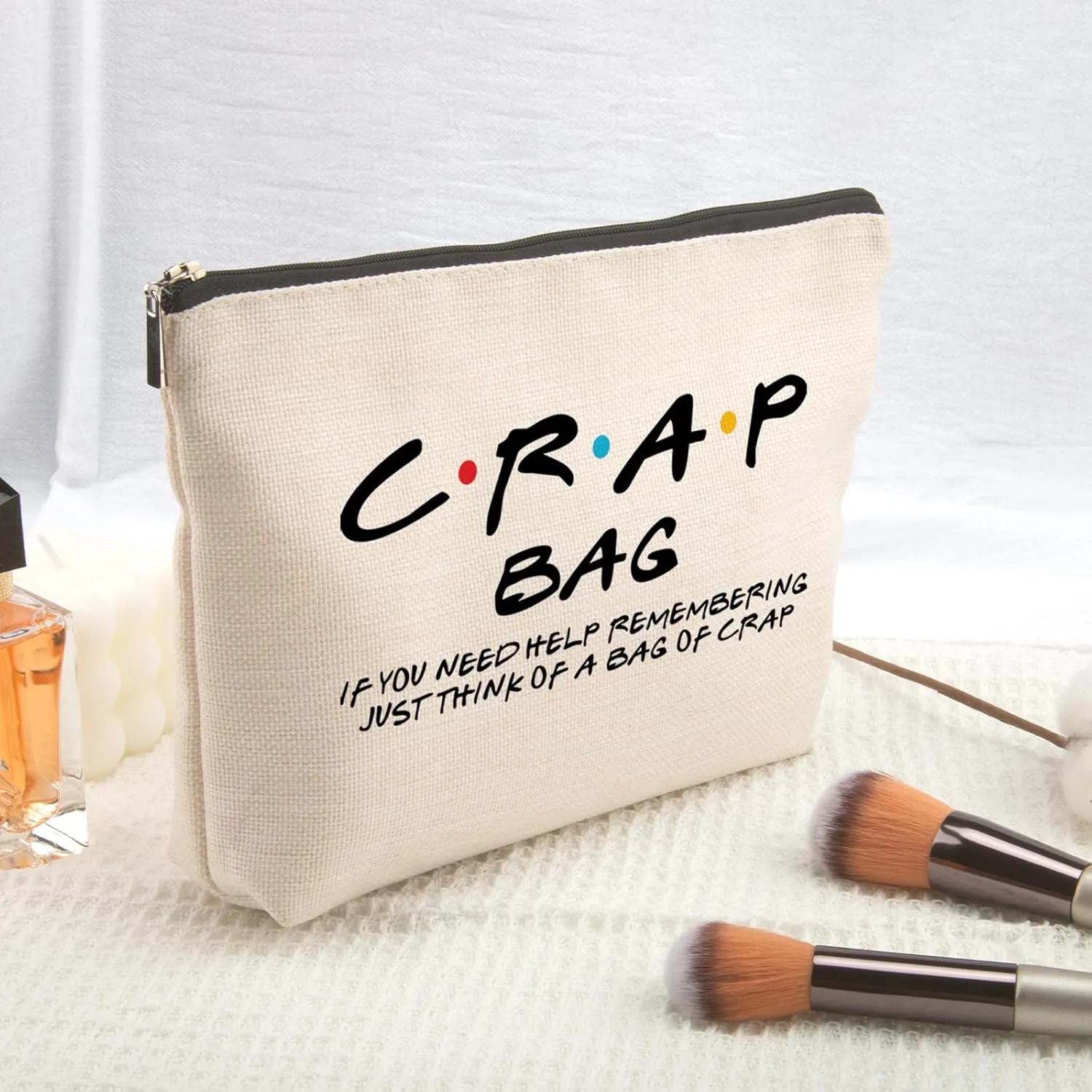 Canvas Tote Bag Aesthetic Cute For Women Makeup Bag Great Gift for Women Friends Bestie Daughter Graduation Friendship Birthday Gift