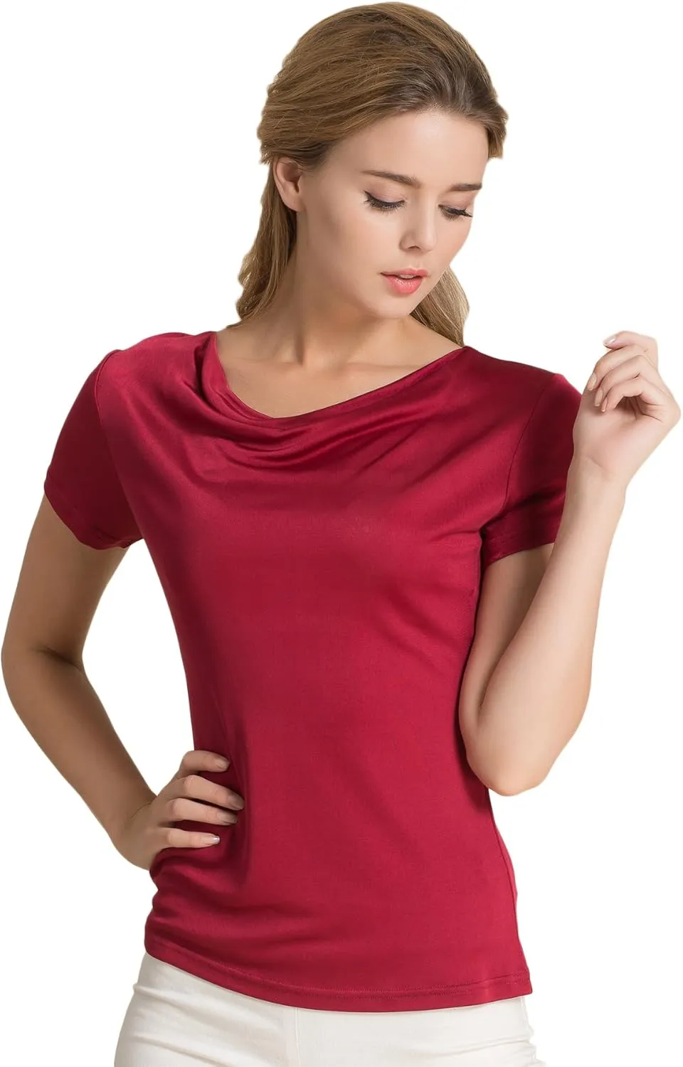 CLC Women's Mulberry Silk Camisole T-Shirt Tank Tops