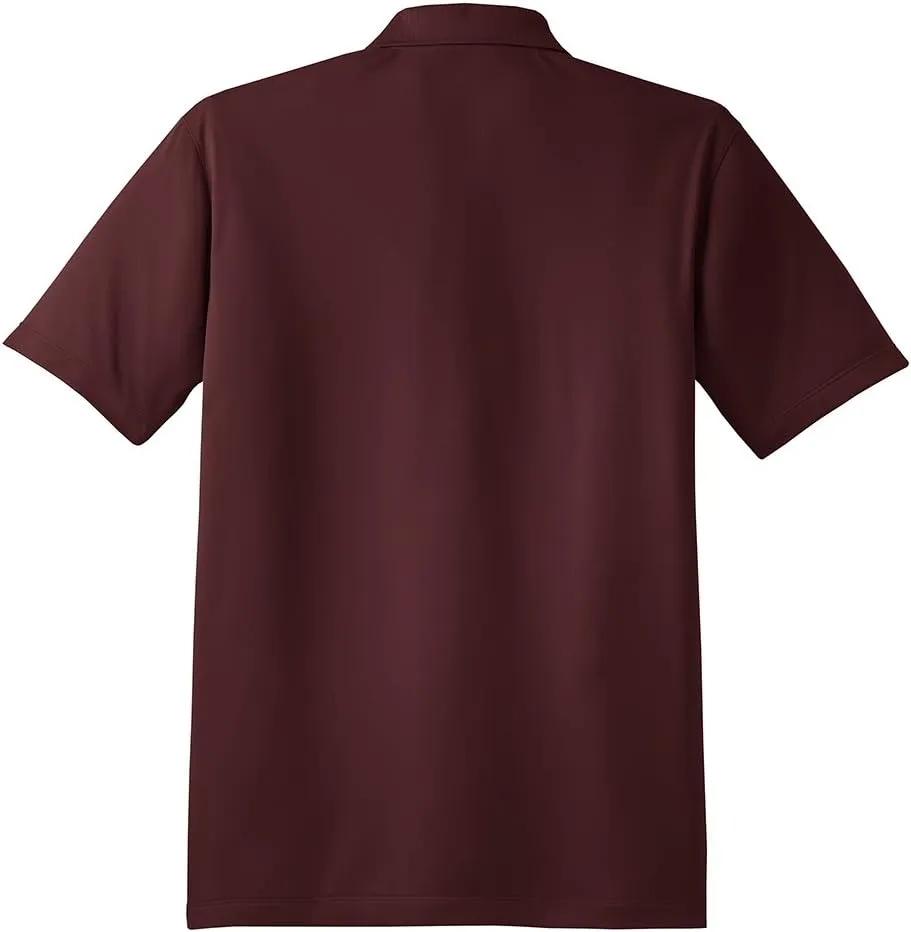DRI-Equip Mens Moisture Wicking Micropique Golf Polos in Regular, Big & Tall