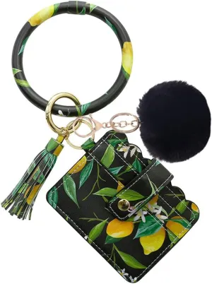 Fashion Wristlet Keychain For Women Girl Lady Men