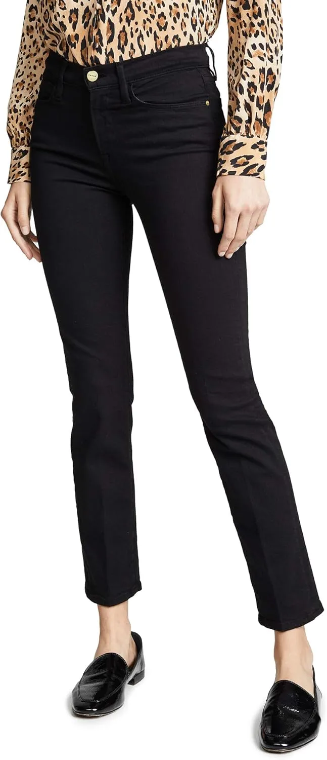 FRAME Women's Le High Straight Jeans