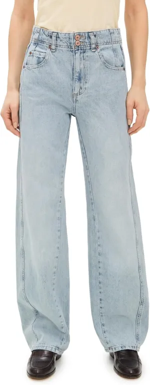 Free People Women's Aster Straight Jeans