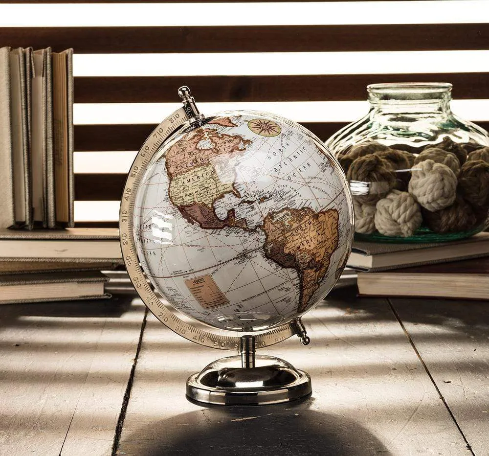 Glossy Globe on Stand