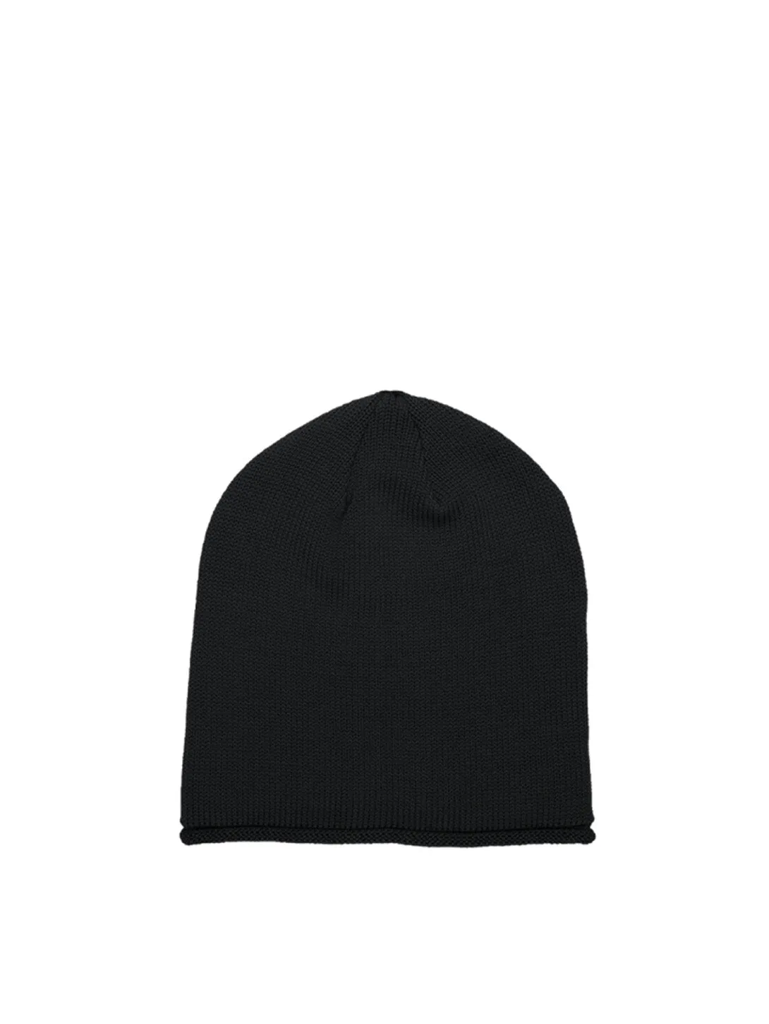 Glossy Knit Hat - Charcoal