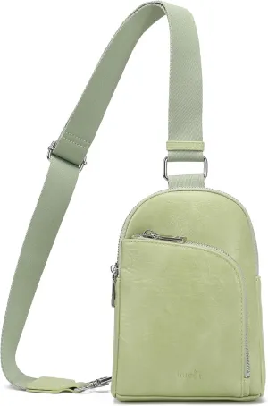 Haytijoe RFID Blocking Crossbody Bags for Women Travel Small Sling Bag Leather Cross Body Bag for Woman Fanny Packs Chest Bag