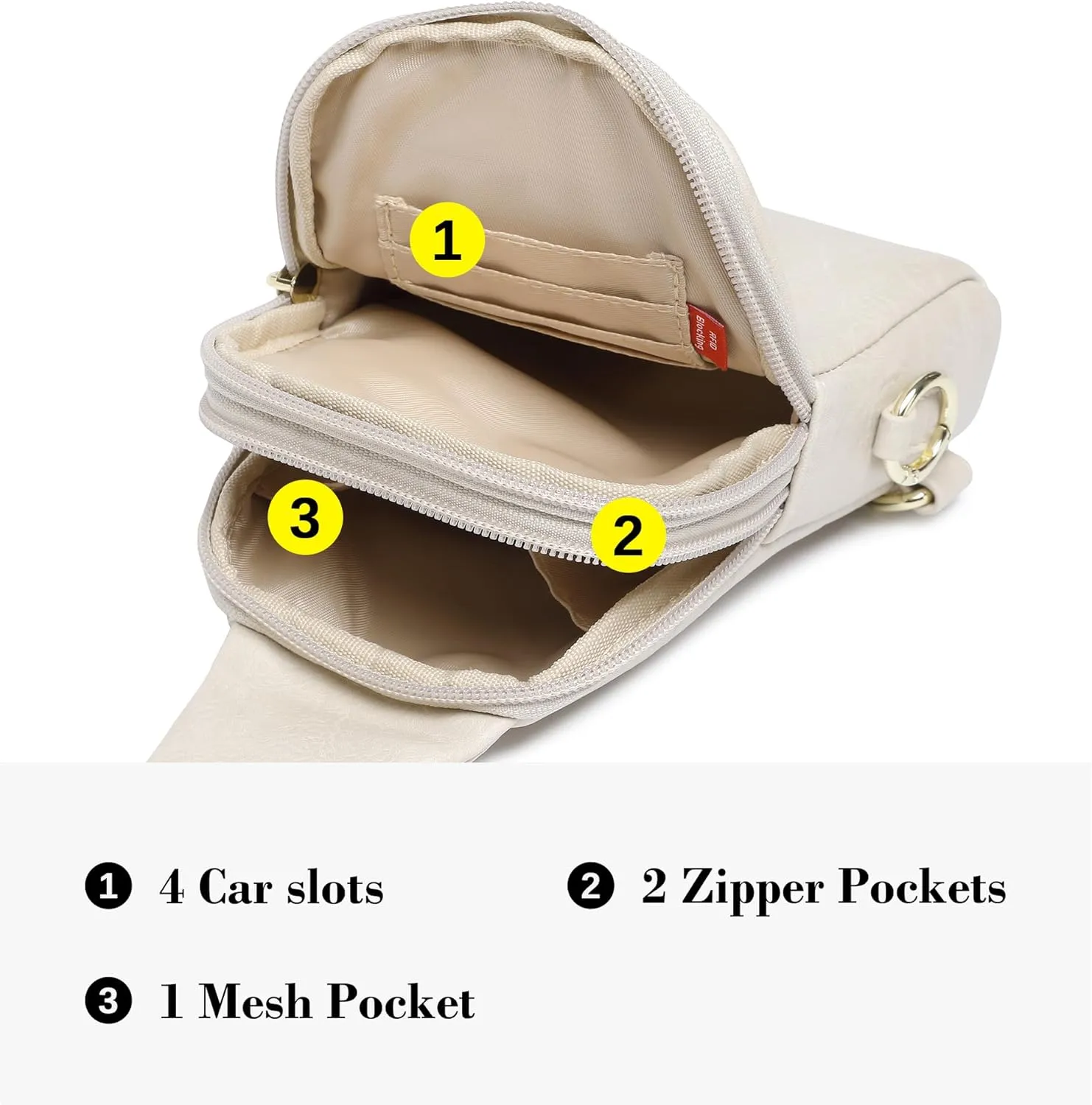 Haytijoe Small Crossbody Sling Bag for Women Travel Purses Anti Theft Cross Body Bag for Woman Fanny Packs