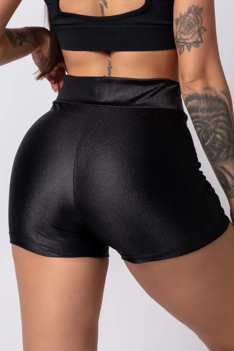Hipkini Glossy Lacing Shorts