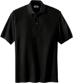 Joe's USA Mens Heavyweight Cotton Pique Polos in Regular, Big and Tall