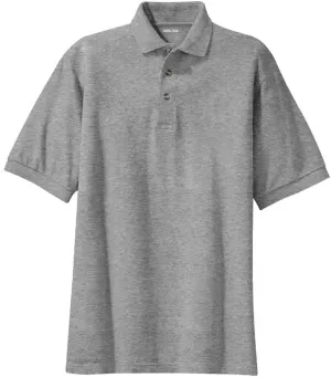 Joe's USA Mens Heavyweight Cotton Pique Polos in Regular, Big and Tall