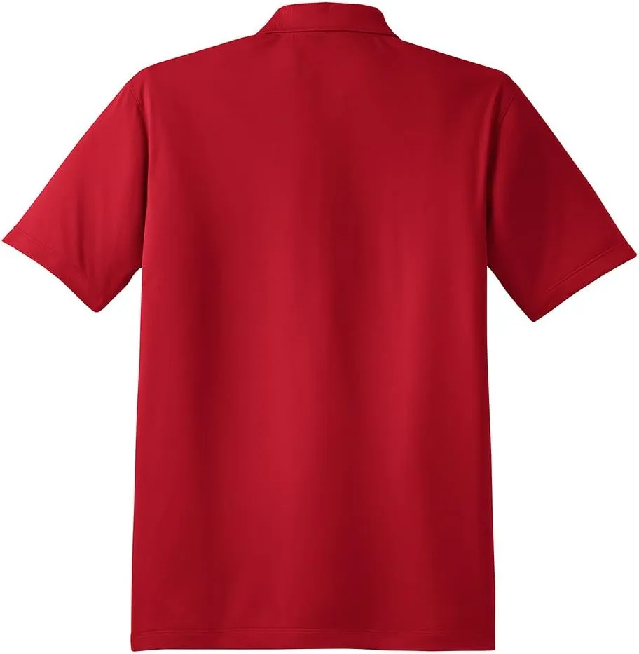 Joe's USA Mens Moisture Wicking Micropique Golf Polos in Regular, Big & Tall
