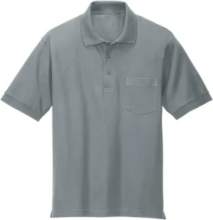 Joe's USA Mens Silk Touch Pocket Polos in Regular Big & Tall