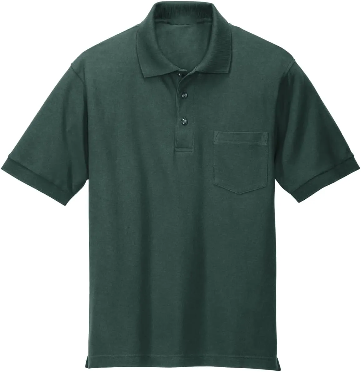 Joe's USA Mens Silk Touch Pocket Polos in Regular Big & Tall