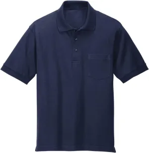 Joe's USA Mens Silk Touch Pocket Polos in Regular Big & Tall