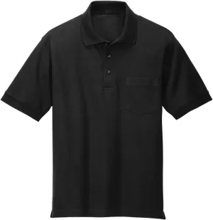 Joe's USA Mens Silk Touch Pocket Polos in Regular Big & Tall