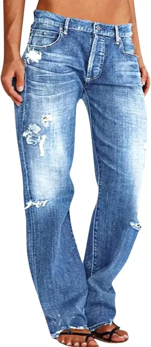 LCMTWX Skinny Jeans for Women Denim Bib Women's Fashion Bib Rompers Pants Women's Jeans Stretchy Raw Hem High Rise Jeans