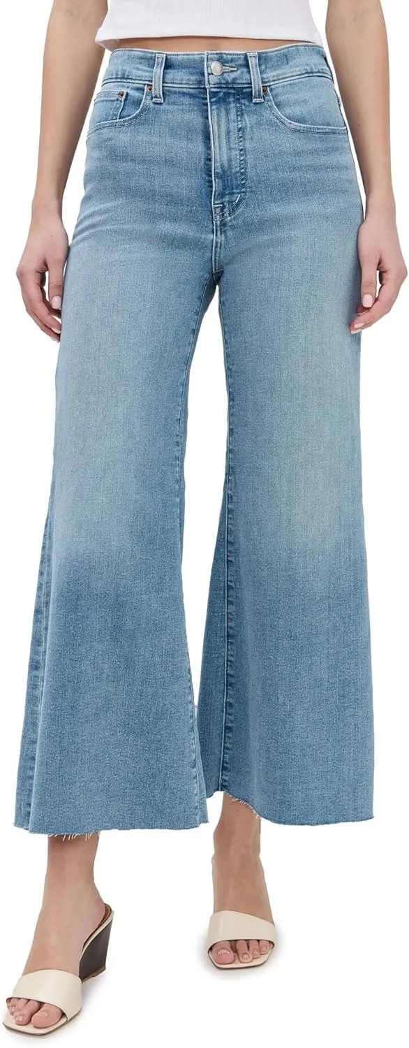 Madewell Women's Flared Wide Leg Jeans