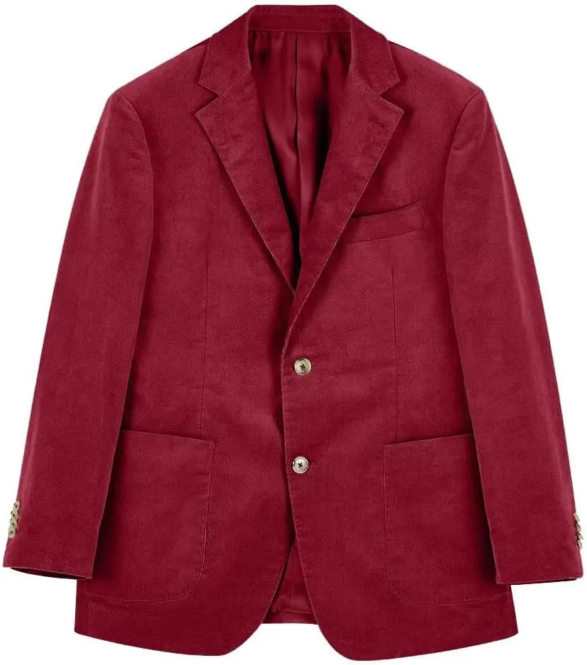 Mens Blazer Peak Lapel Suit Jacket Tweed Herringbone Sports Jackets for Men Slim Fit Business Casual Sports Coat