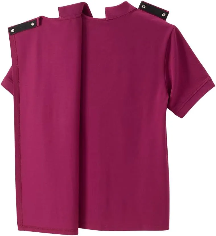 Mens Handsome Adaptive Polo Shirt Tops