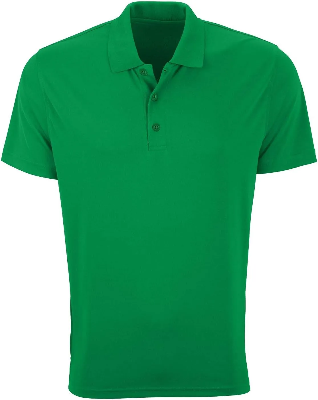 Men's Omega Solid Mesh Tech Polo