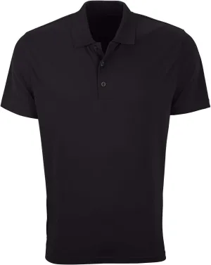 Men's Omega Solid Mesh Tech Polo
