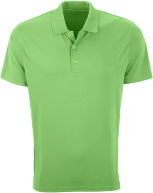 Men's Omega Solid Mesh Tech Polo