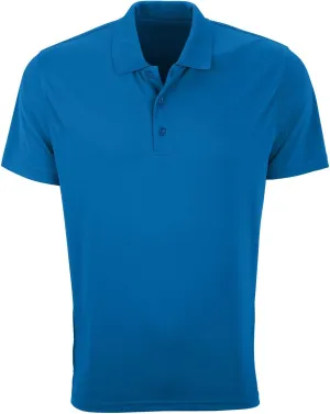 Men's Omega Solid Mesh Tech Polo