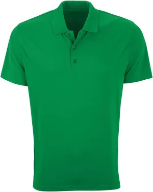 Men's Omega Solid Mesh Tech Polo