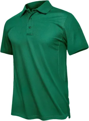 Men's Shirts Short Sleeve Quick Dry T-Shirt Breathable Work Shirt Fishing Hiking Golf Polos Top