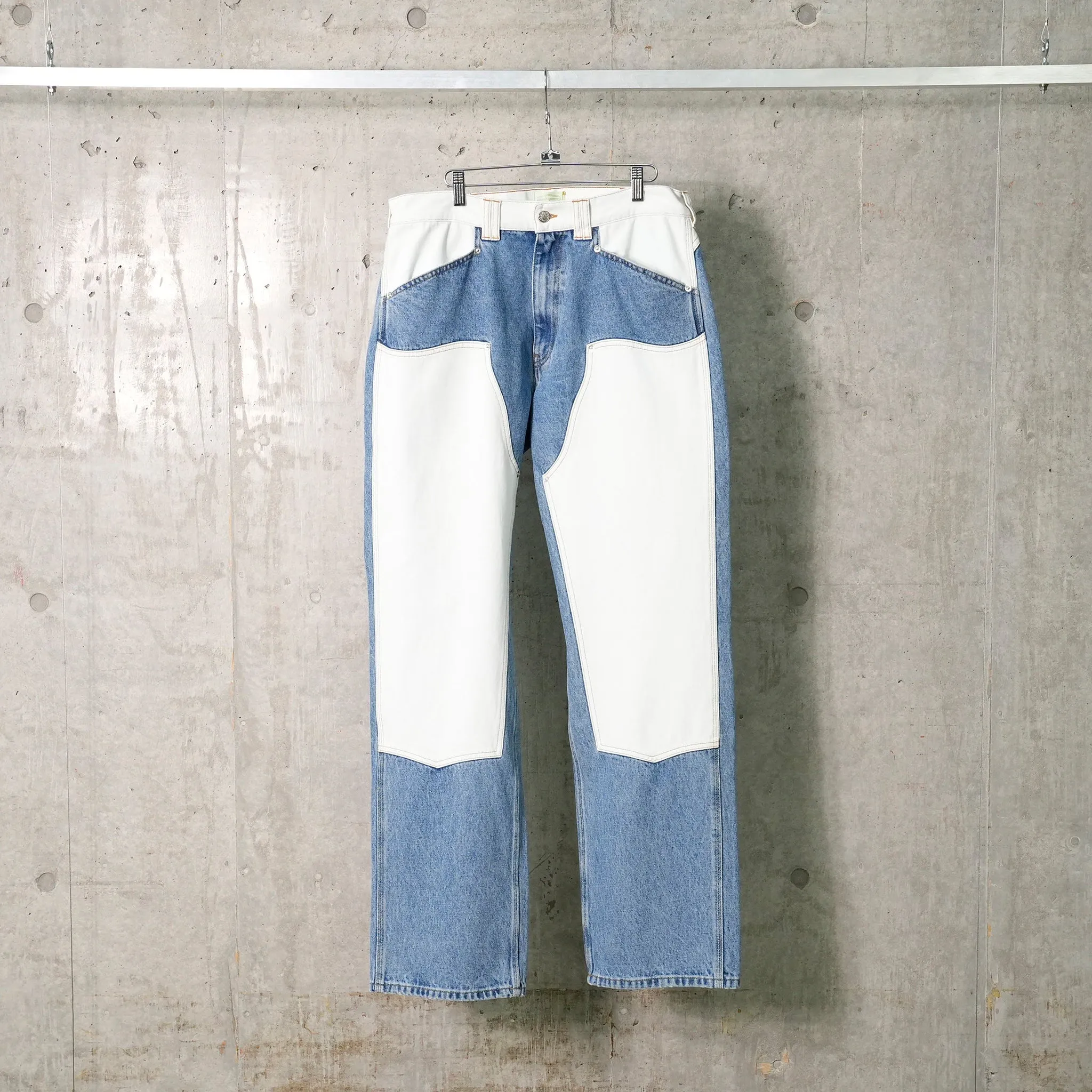 PATCHWORK WESTERN CARPENTER JEANS / MULTI