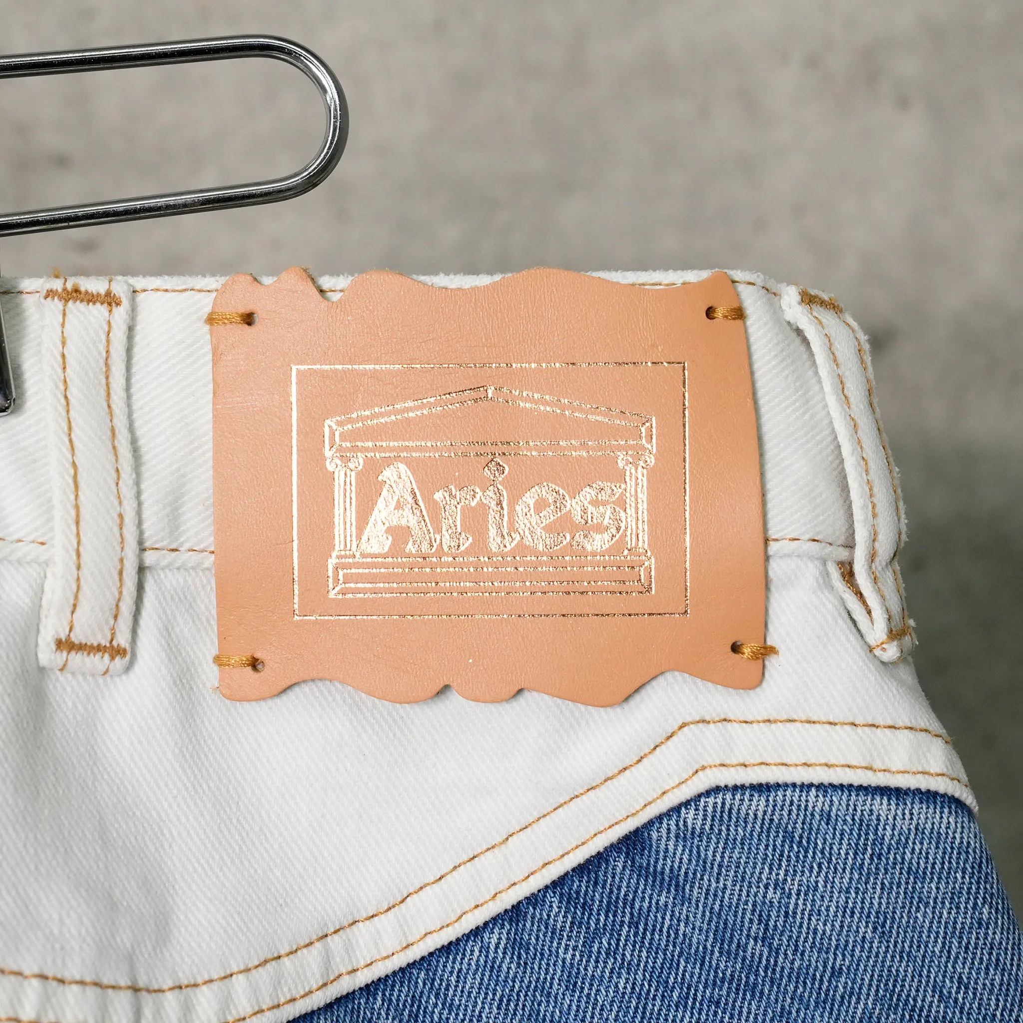 PATCHWORK WESTERN CARPENTER JEANS / MULTI