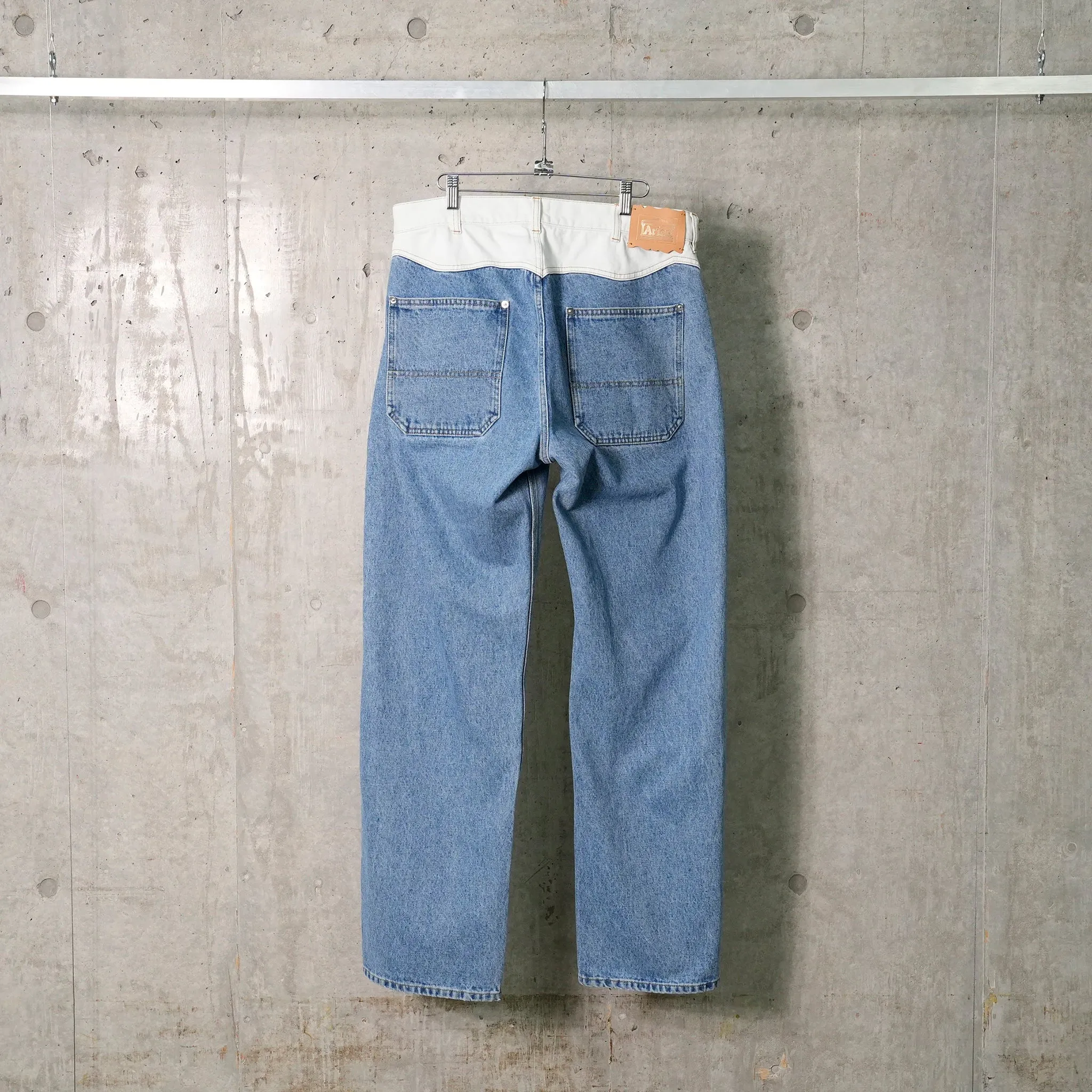 PATCHWORK WESTERN CARPENTER JEANS / MULTI
