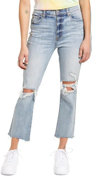 PDA Crop Flare Shy Girl Jeans