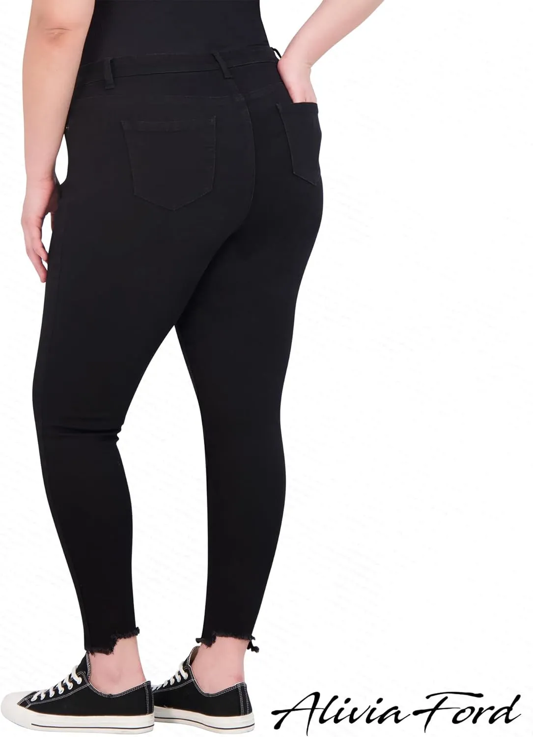 Plus Size Jeans for Women  High Waisted Skinny Jeans for Women  29