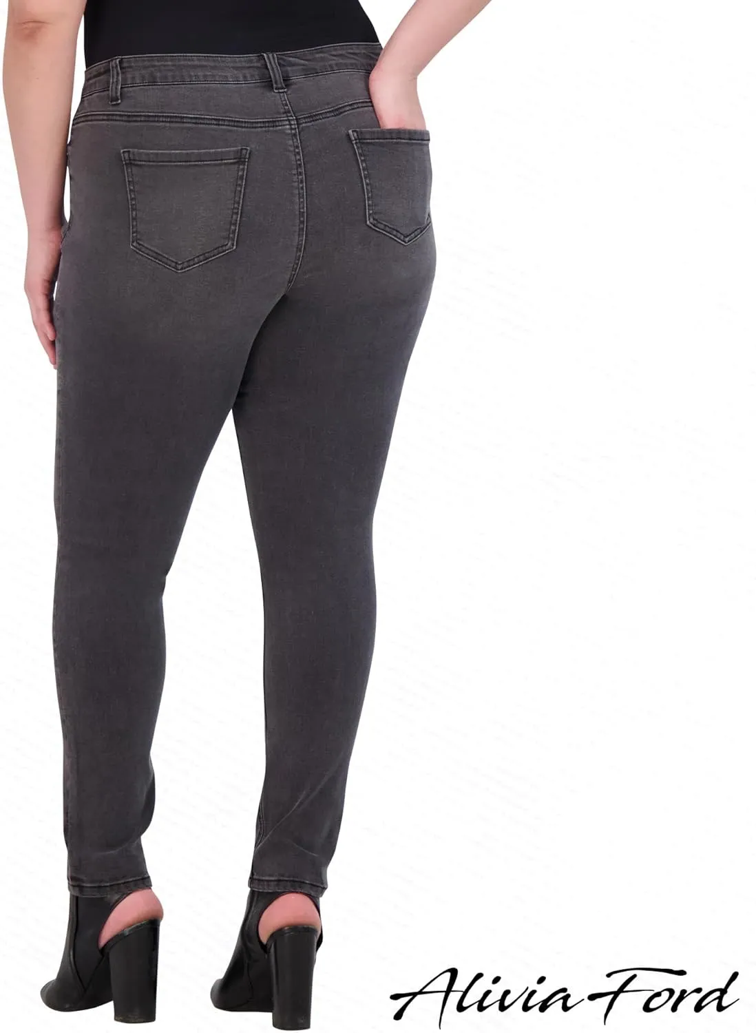 Plus Size Jeans for Women  High Waisted Skinny Jeans for Women  29