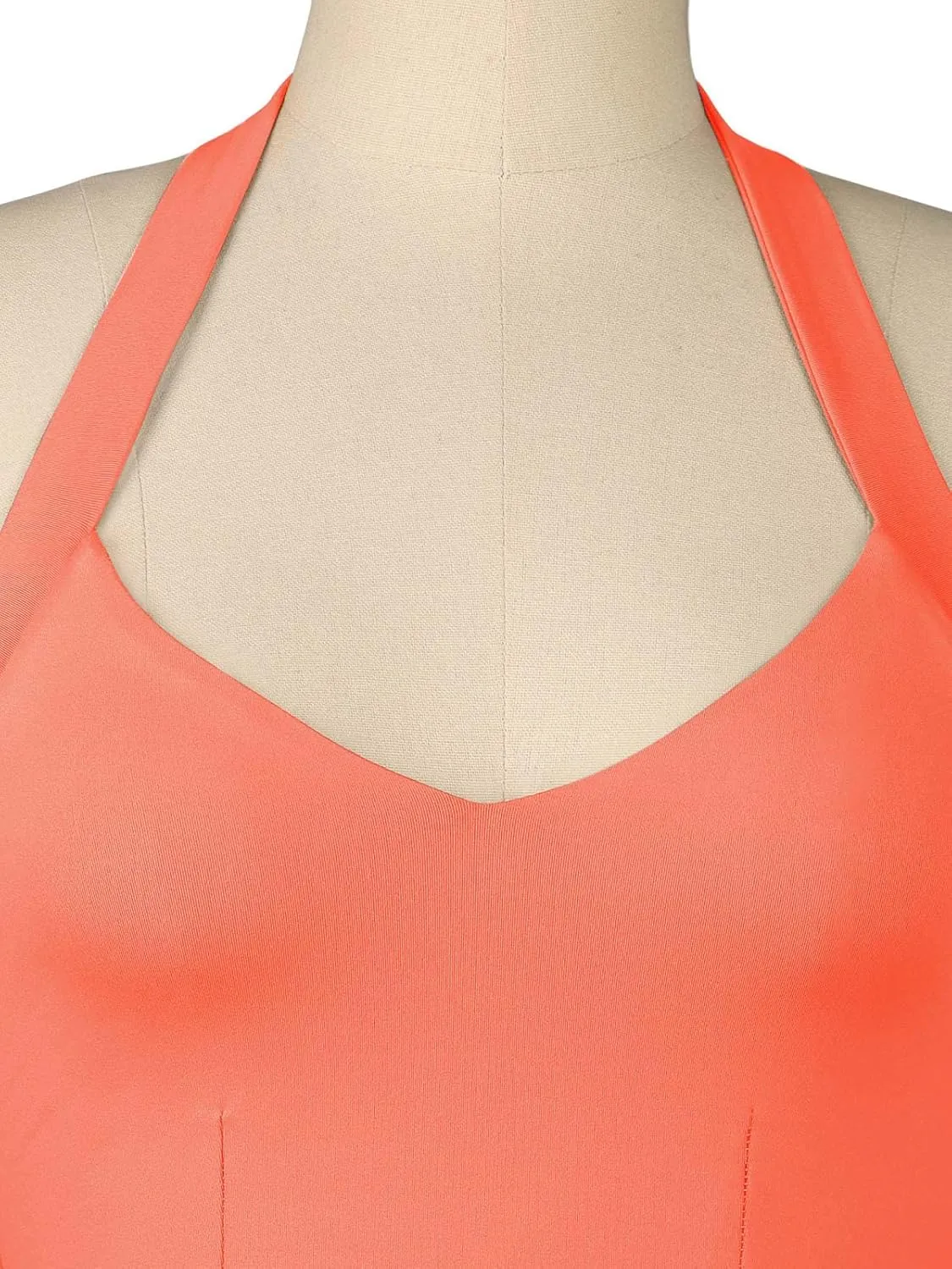 REORIA Butsmooth Double Lined Sexy Halter Tops Camisole V Neck Sleeveless Corset Y2K Going Out Crop Tank Tops for Women