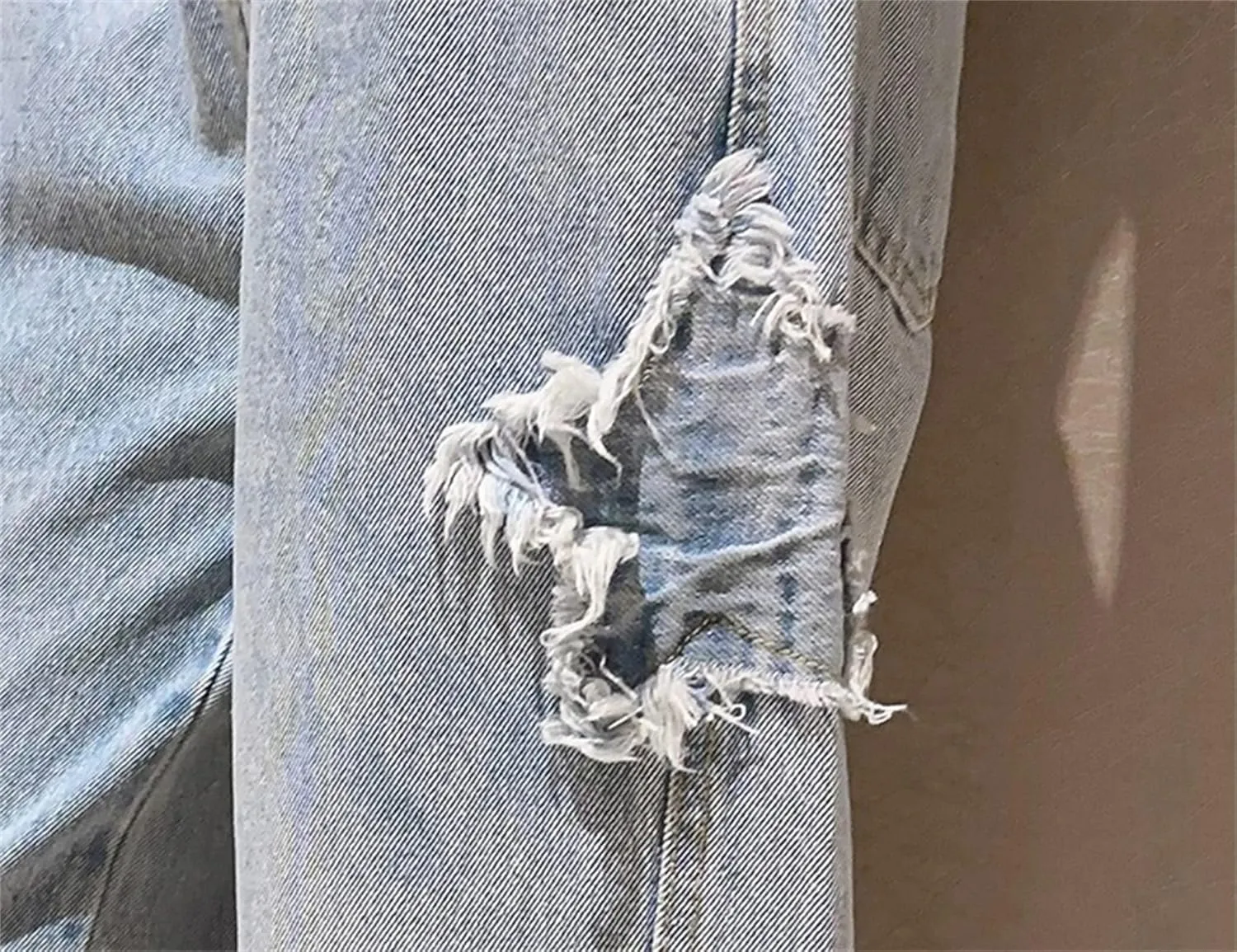 SANGTREE Womens Wide Leg Jeans Elastic Waist Denim Pants Baggy Jeans for WomensS-XXL
