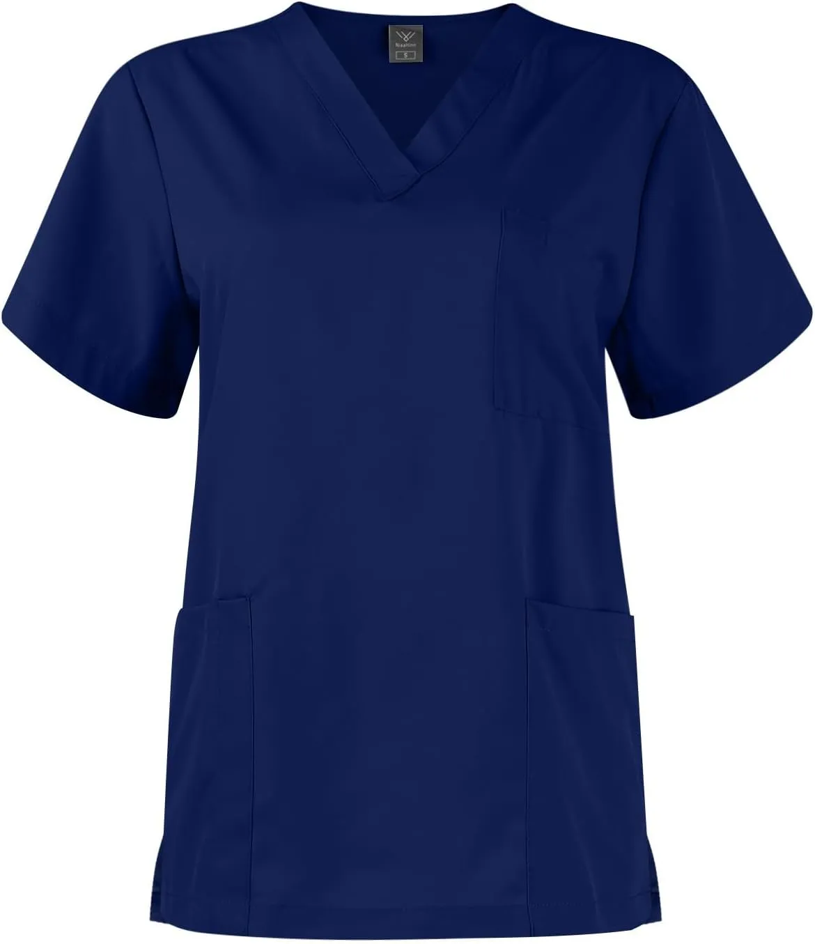 Scrubs for Women Set Stretch V-Neck Scrub Top & Jogger Pant Medical Uniform Scrub Sets for Woman with Pockets