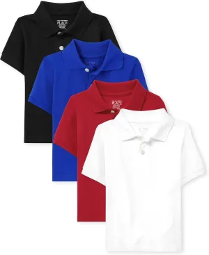 The Children's Place Baby and Toddler Boys Short Sleeve Polo Shirt