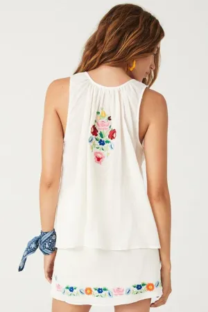 Tie Front Tank Top Women Y2k Floral Babydoll Crop Vest Cami Teen Girl Coquette Sexy Going Out Camisole Blouse Shirt