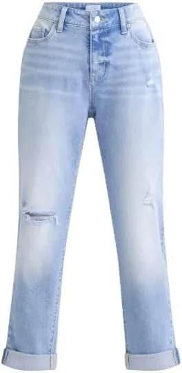 Time and Tru Women's Boyfriend Jeans