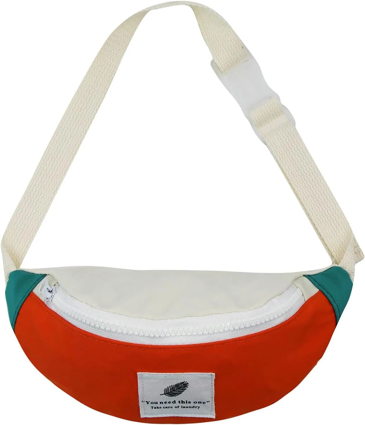 Toddlers Kids Canvas Fanny Pack Adjustable Waist Pack Small Crossbody Purse for Boys Girls